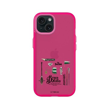 iPhone 15 Clear 粉漾桃 - 哈利波特 Harry Potter - What's In My Bag - 跩哥馬份