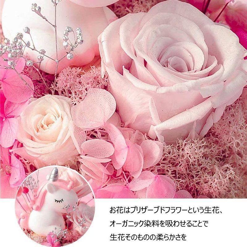 プリザーブドフラワー LEDライト付き バラ ローズ 薔薇 花 可愛い