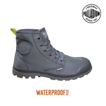 【PALLADIUM】 PUDDLE LT WP 橘標輕量防水靴 男女款 鐵灰 75970-084