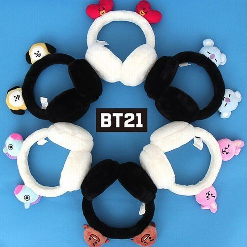 Bt21公式グッズ バンタン Bts ちょっと勇気がいるかも 猫耳みたいなキャラ付きイヤーマフ 防弾少年団 韓国文房具 可愛い 韓国雑貨 通販 Lineポイント最大0 5 Get Lineショッピング