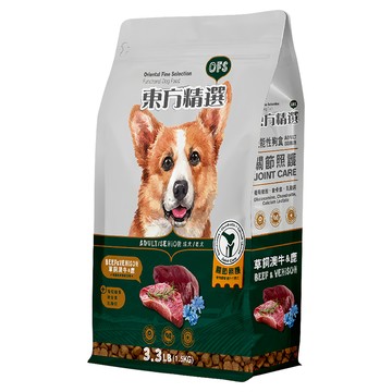 Oriental Fine Selection 東方精選 成犬/老犬機能性狗食  關節照護  1.5kg  1袋