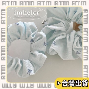 🔥臺灣出貨🔥可開發票✅輕飾時光淺薄荷奶綠溫柔蝴蝶結大腸髮圈日韓ins新款甜美仙女氣質清新發繩