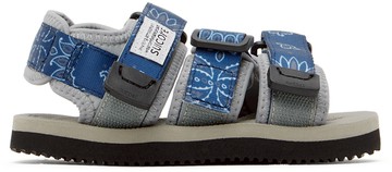 SUICOKE 海军蓝 Kisee 儿童凉鞋