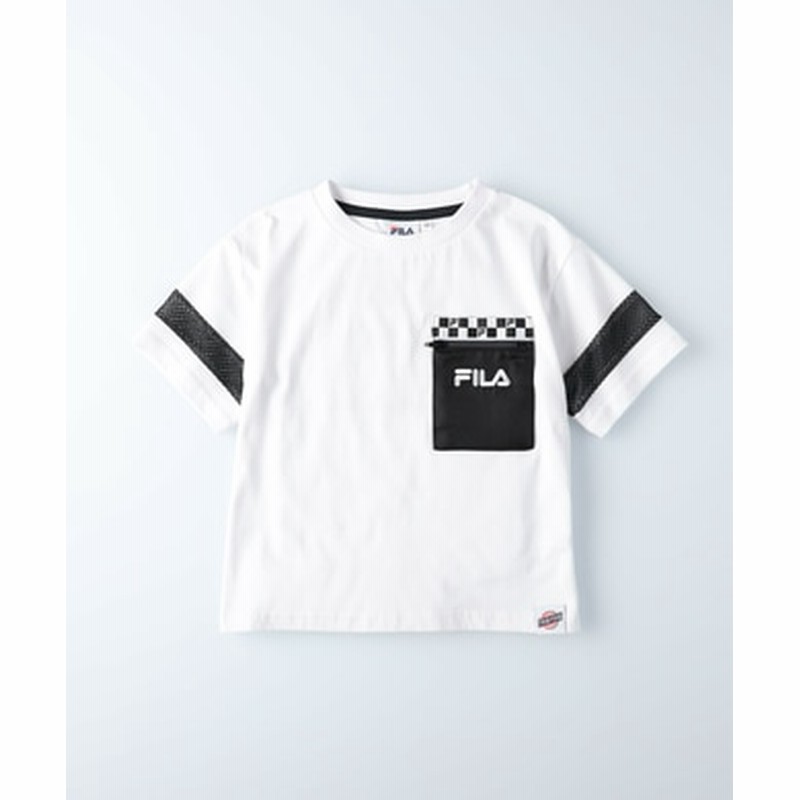 Fila Tegteg Cheered By Girls2 ポケットtシャツ キッズ 通販 Lineポイント最大1 0 Get Lineショッピング