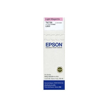EPSON 淡紅色原廠墨水瓶 / 盒 T673600 NO.673