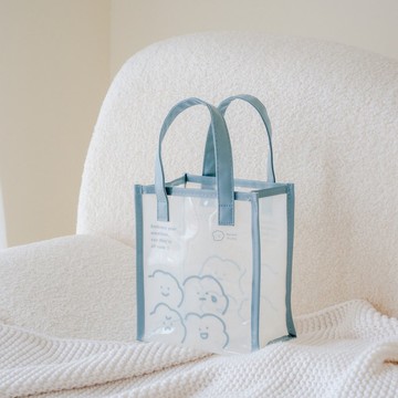 品牌皮革果凍袋 喜怒哀樂 小提袋 環保袋