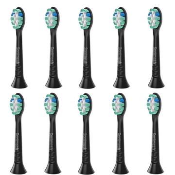 【美國代購】與Philips Sonicare電動牙刷相容的替換牙刷頭 每包10個