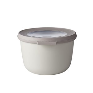 荷蘭 Mepal 圓形密封保鮮盒500ml-白