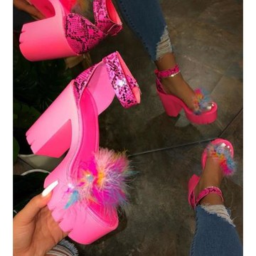 women high heel sandals plus size 43 summer shoes女高跟涼鞋