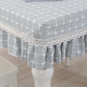 桌套桌布布藝餐桌套幼兒園書桌學生套罩桌罩正方形茶幾家用長方形