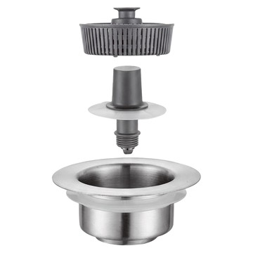 不銹鋼彈跳水槽過濾器  1個