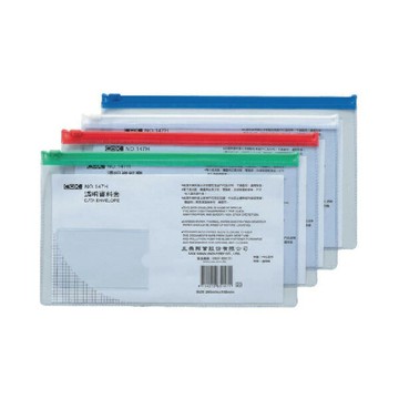 COX 三燕 票券 支票用 透明資料套  顏色隨機 12個 /包 NO.147H｜領券最高折$220