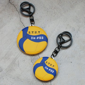 客製化文字排球MIKASA吊飾4.4CM/5.8CM 每款可不同文字