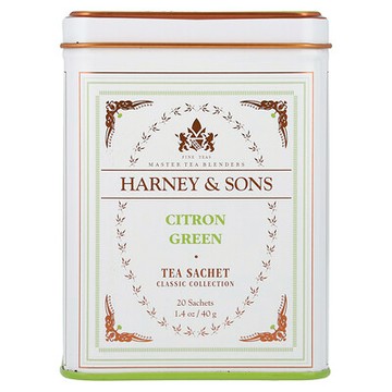 Harney & Sons, 經典系列，香茅醇綠茶，20 袋，1.4 盎司（40 克）