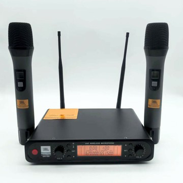 GM100無線一拖二麥克風會議舞臺演出家用金屬話筒【Snowbelle優選】