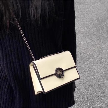 法國MKDA輕奢腋下包包女2025新款高級感鏈條小方包真皮單肩斜挎包