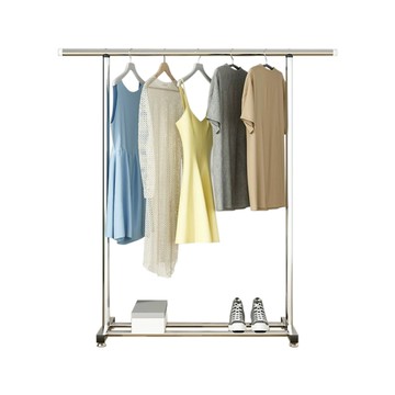 【好氣氛家居】1.2米單桿H型不銹鋼收納晾曬衣架(晾衣架/曬衣桿)