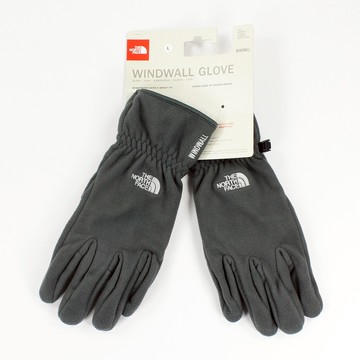 美國百分百【The North Face 】手套 TNF 男 北臉 灰色 隔熱 保暖 滑雪 羊毛 L號 E381