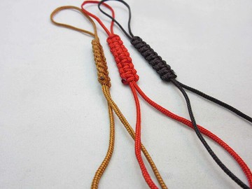 紫砂茶壺繩子全手工編織紅繩工藝繩系壺繩茶杯繩綁壺繩子10條