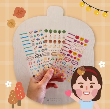 可愛照片水晶貼紙 裝飾貼紙