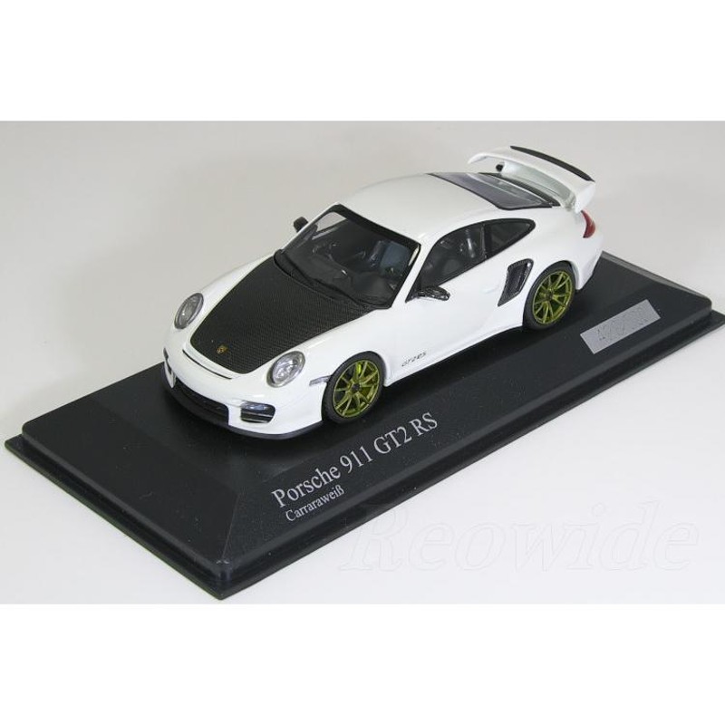 ミニチャンプス 1/43 ポルシェ 911 (997 ll) GT2 RS 2010 ホワイト / カーボン xゴールド ホイール 500台限定 |  LINEショッピング