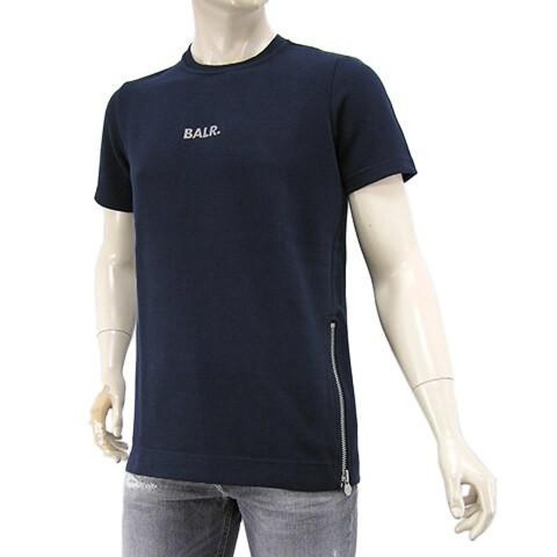 完売御礼 ボーラー BALR. メンズ スウェットTシャツ Q-SERIES STRAIGHT