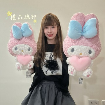 正版授權 美樂蒂娃娃 16英吋 12英吋 三麗鷗Sanrio 美樂蒂玩偶 絨毛娃娃 毛絨玩偶 抱枕 生日禮物