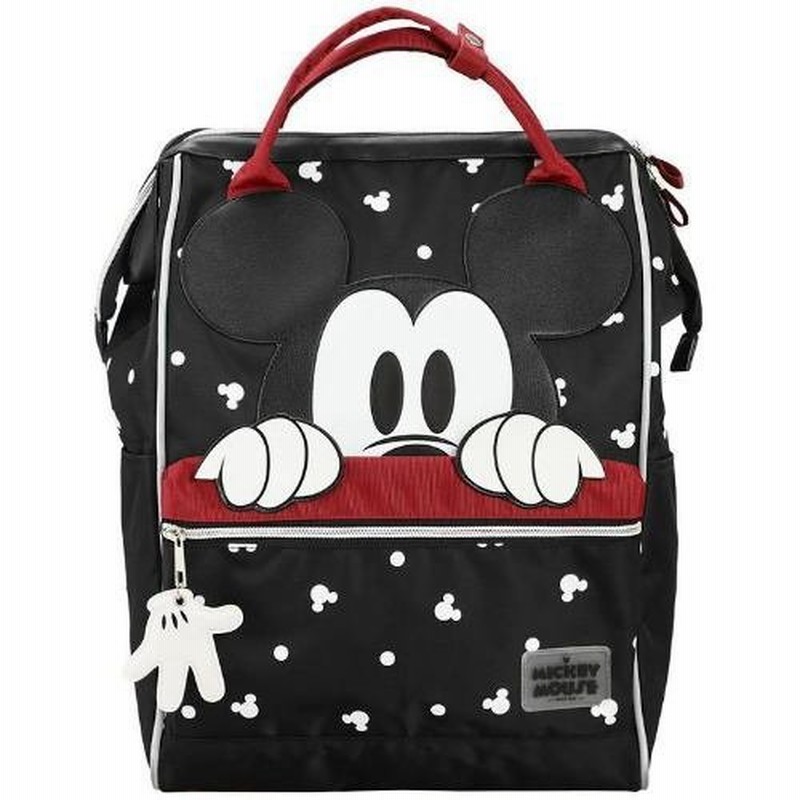 中古 新品 日本未発売 ディズニー 生誕100周年 バックパック シルバー