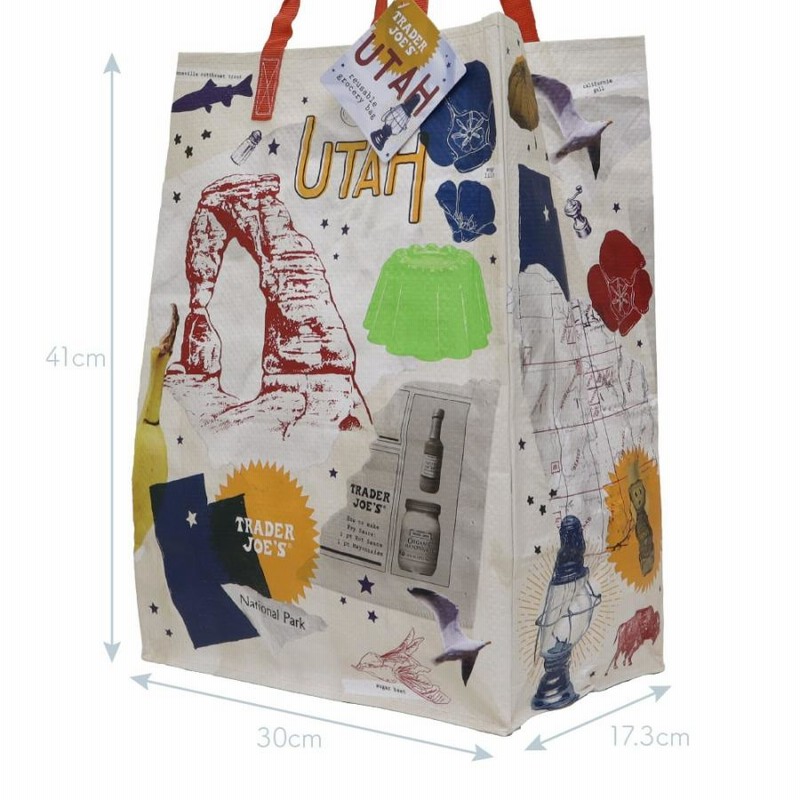 TRADER JOE'S トレーダージョーズ ECO BAG エコ バッグ 恐竜
