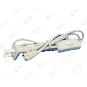 T5/T8用 串接線 附開關電源線 支架燈電源線 8字電源線 (A Light)