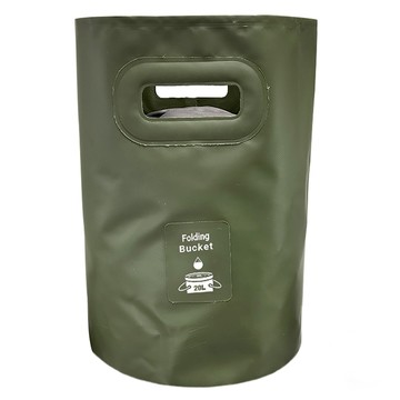 Naturehike 挪客 多用途手提摺疊水桶  軍綠色  50 x 46.5cm