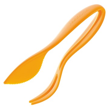 tescoma Presto 水煮蔬菜夾式餐刀  1個  橘色