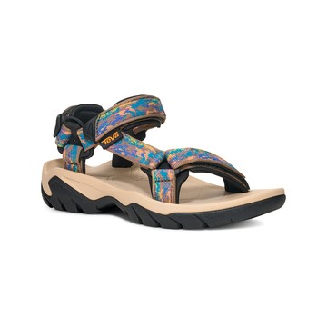 【TEVA】涼鞋 女鞋 戶外運動涼鞋 水鞋 Terra Fi 5 Universal 春光綠 TV1099443TRCV