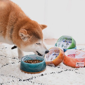 【日本DoggyMan】犬用日式禪風碗 ~ 多種尺寸