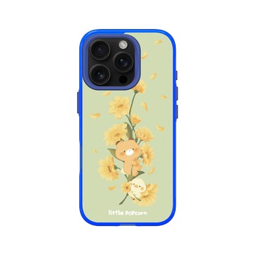 iPhone 16 Pro Clear 激光藍 - 小玉米花 Littlepopcorn - 金盞花