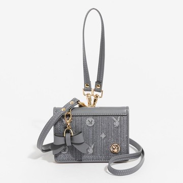 PLAYBOY - 證件套 Misty Blue Whisper系列 - 藍色