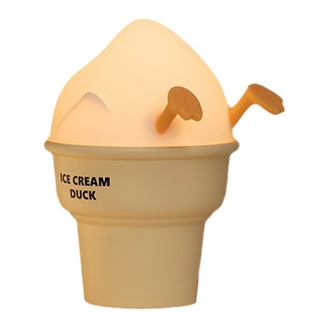 aibo Ice cream鴨鴨夜燈 輕拍開燈 便捷好用