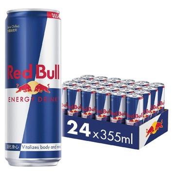 Red Bull 紅牛能量飲料 355ml  (24罐/箱)_官方直營店【超取限購1箱】