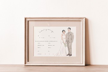 結婚書約 結婚海報設計 下單前請先聯繫設計師