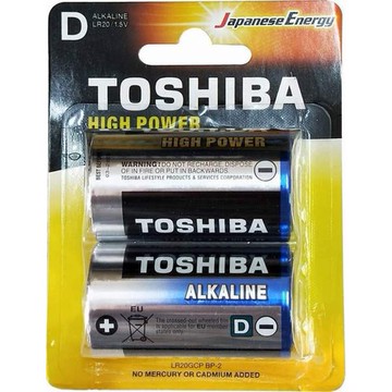 TOSHIBA 東芝 鹼性電池 1號/2號/3號/4號/9V