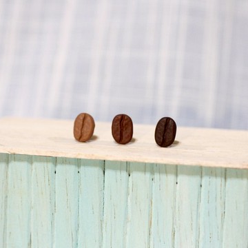 咖啡豆耳環套組 Coffee beans Earring Set