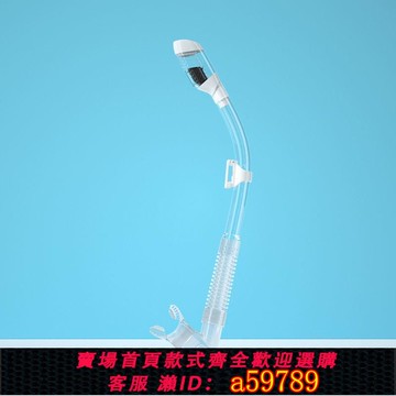 【台灣公司 可打統編】全干式浮潛潛水呼吸管側戴式水下換氣呼吸器成人兒童游泳裝備