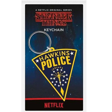 【怪奇物語】Stranger Things 霍金斯警徽鑰匙圈