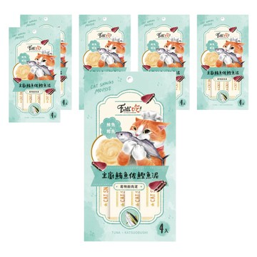 Eat's 易特廚 貓肉泥 主廚鮪魚佐鰹魚泥 6袋 360g  鮪魚