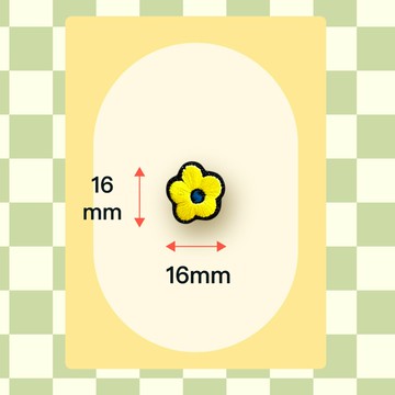 燙布貼 | 小花 ( 黃 )