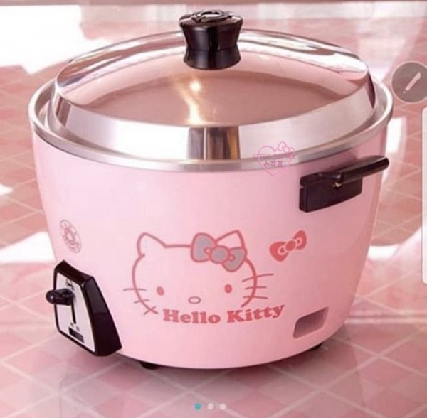 小花花日本精品 Hello Kitty 限量粉色大同電鍋 大同10人份電鍋 蒸口罩必備 造型可愛 現貨