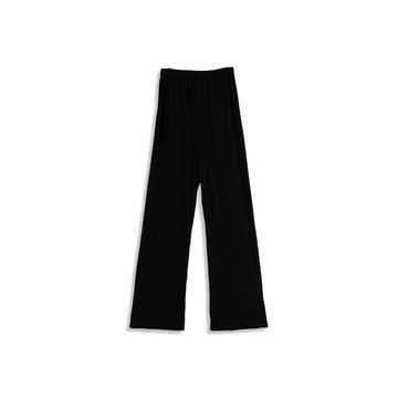 糖果色皺皺造型鬆緊落地長褲 四色售