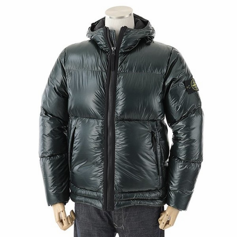 Stone Island ストーンアイランド ナイロン フード ダウンジャケット V0059 ダークオリーブ メンズ 通販 Lineポイント最大0 5 Get Lineショッピング