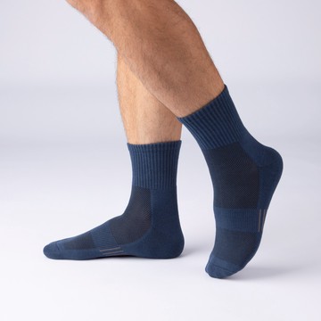 ［M、L、XL號］多彩科技運動襪-中筒