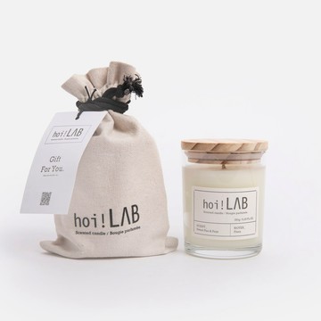 hoi! LAB 實驗室香氛 - 天然大豆香氛蠟燭-青梨甜豌豆